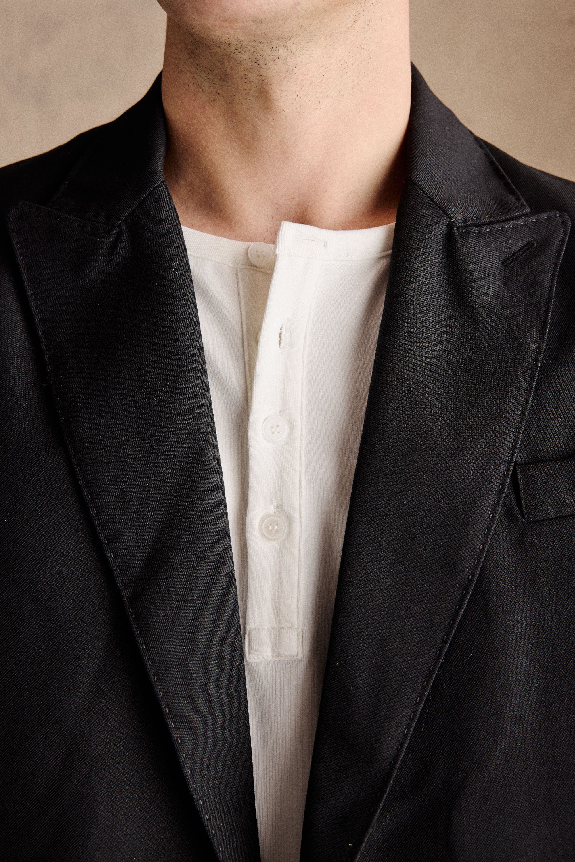 John Double-Breasted Blazer | Black - Image 6