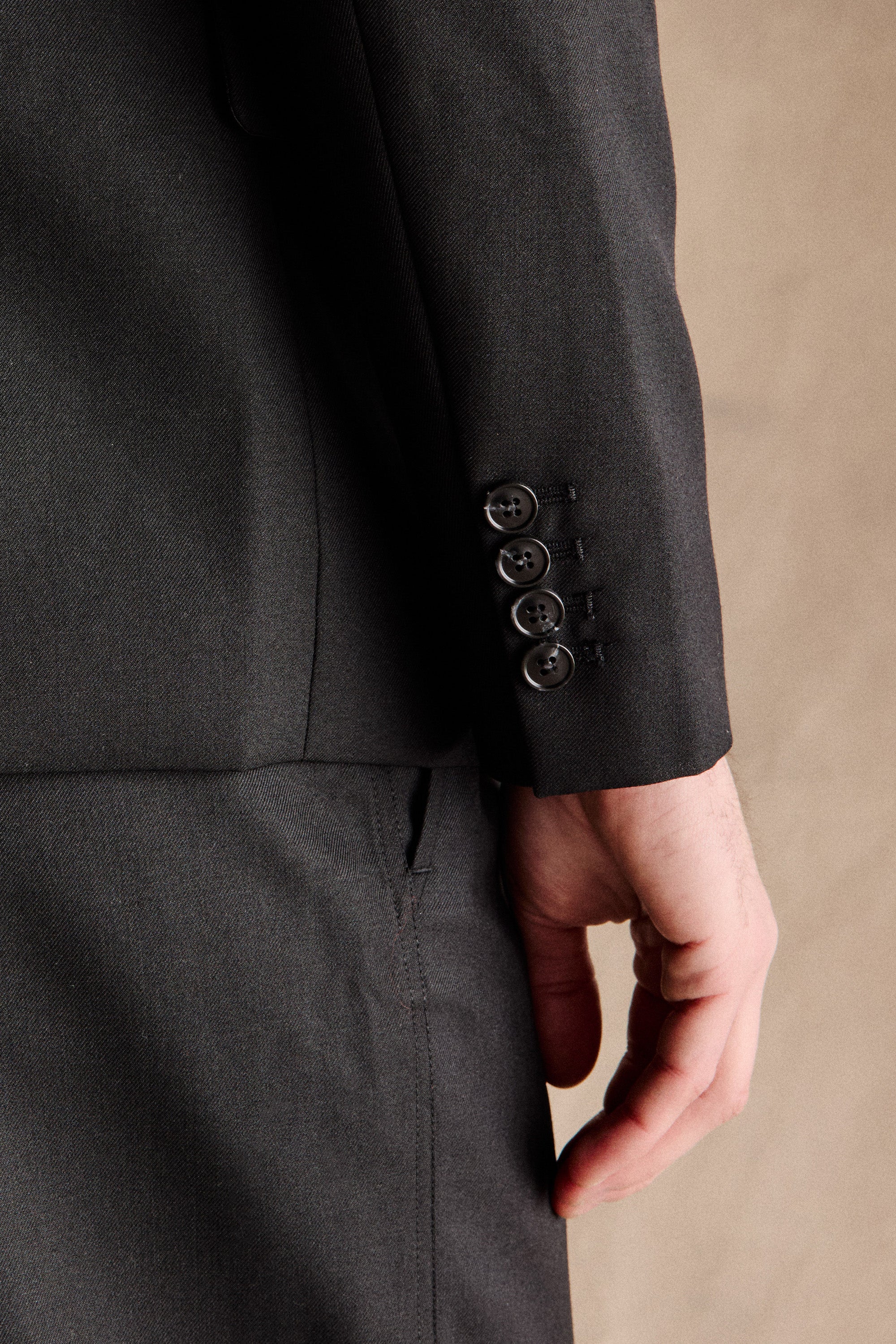 John Double-Breasted Blazer | Black - Image 7