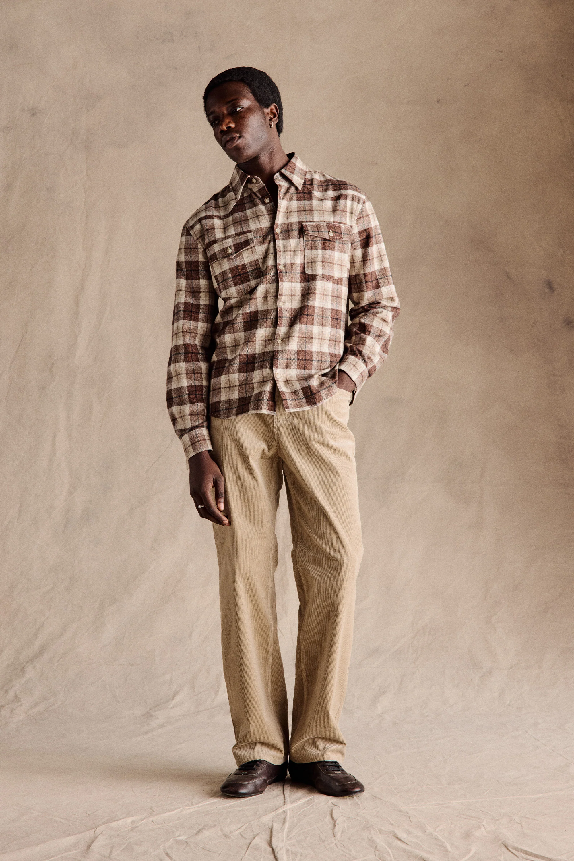 Bickle Flannel Shirt | Brown - Image 4