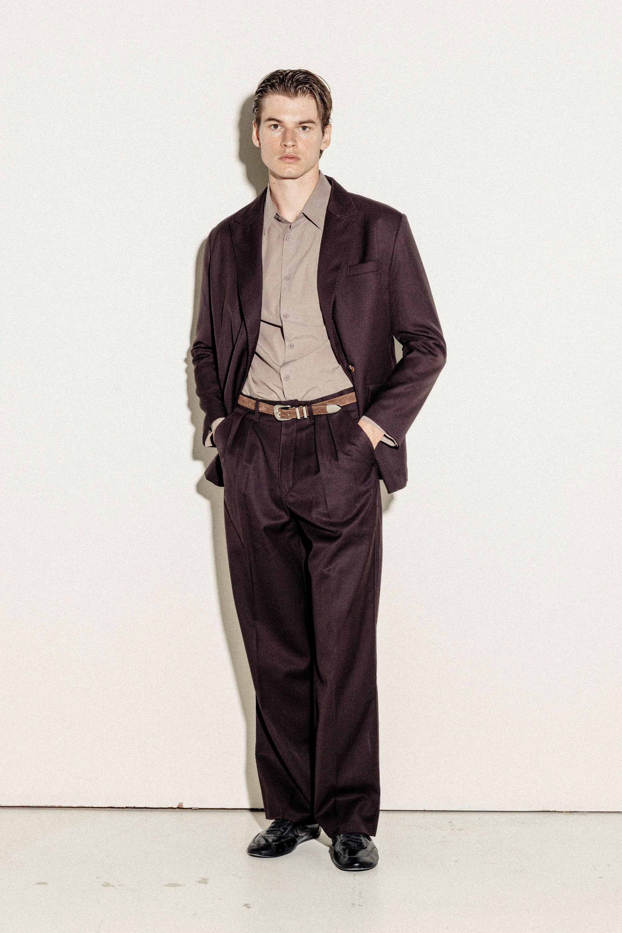Lane Button-Up Shirt | Light Brown - Image 4