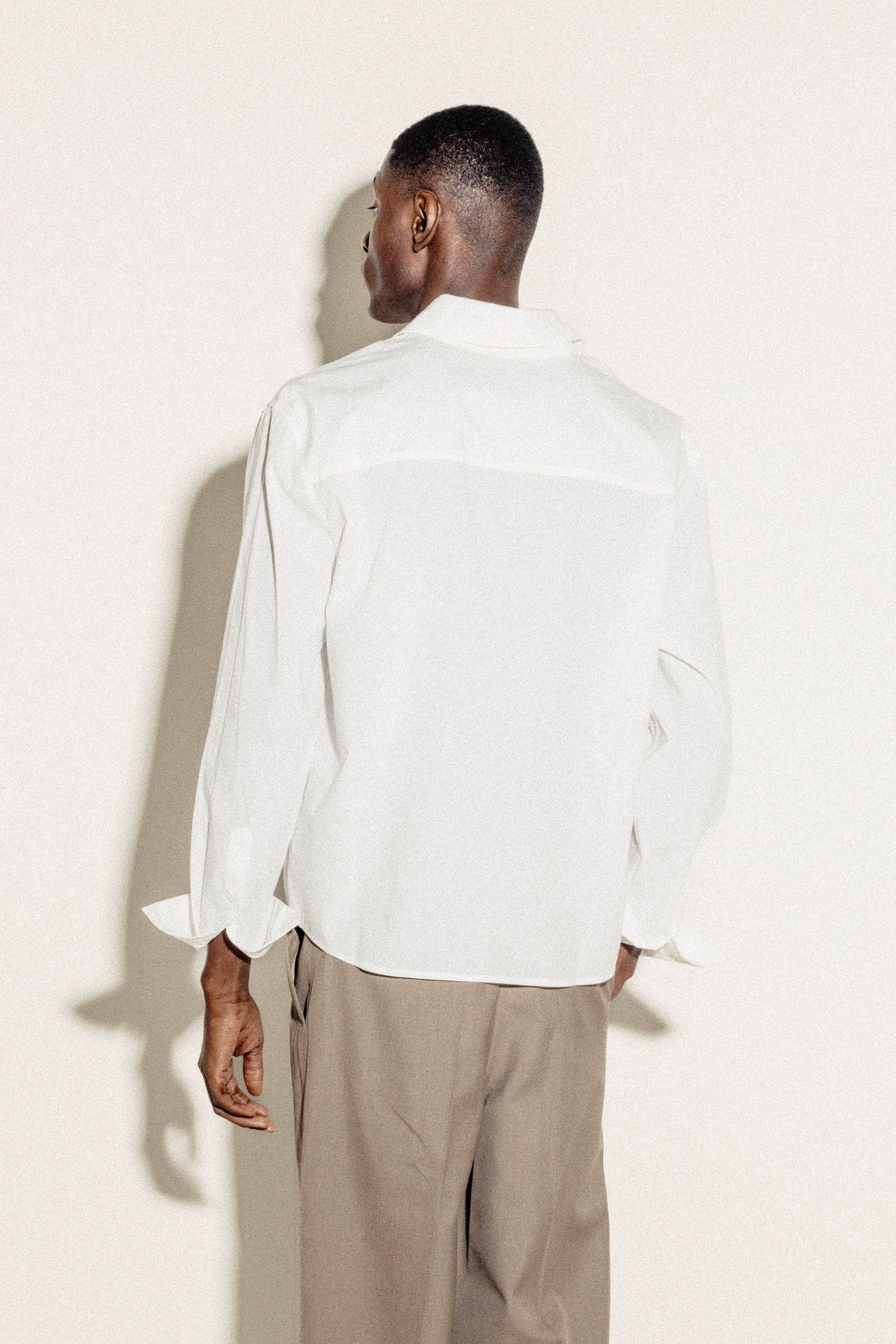 Lane Button-Up Shirt | White - Image 3