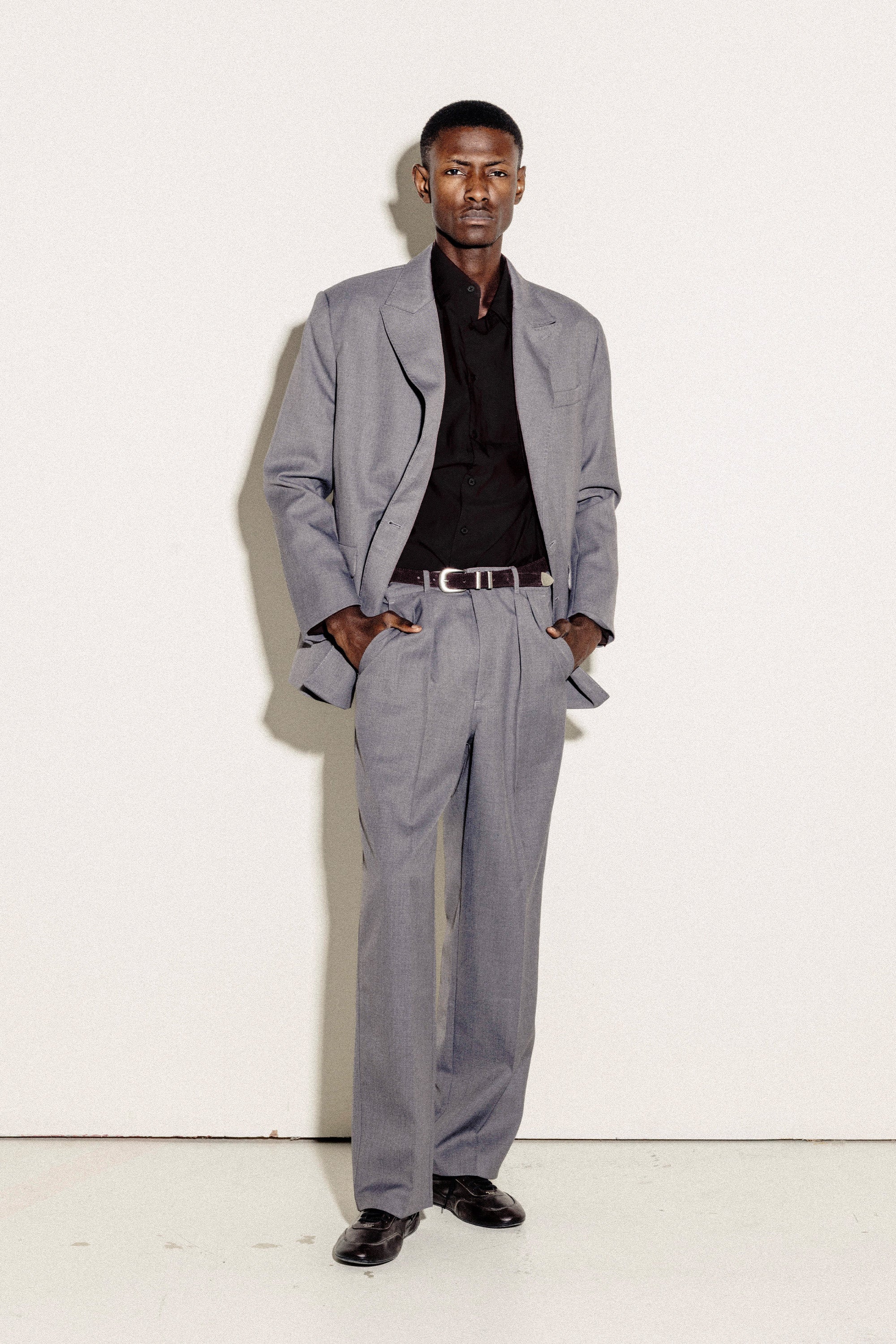 Lane Button-Up Shirt | Black - Image 4