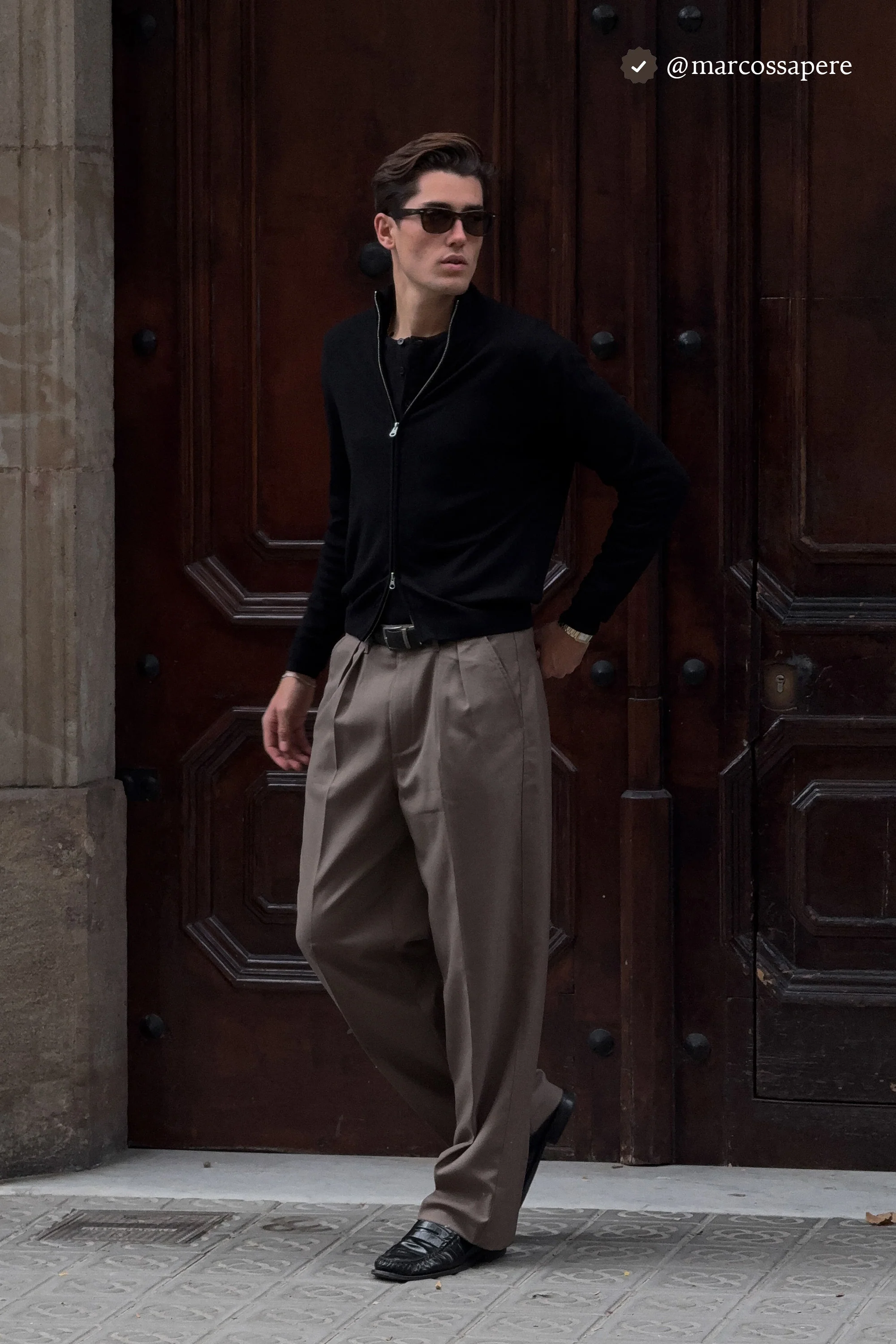 Hawke Slim Zip Vest | Black - Image 6
