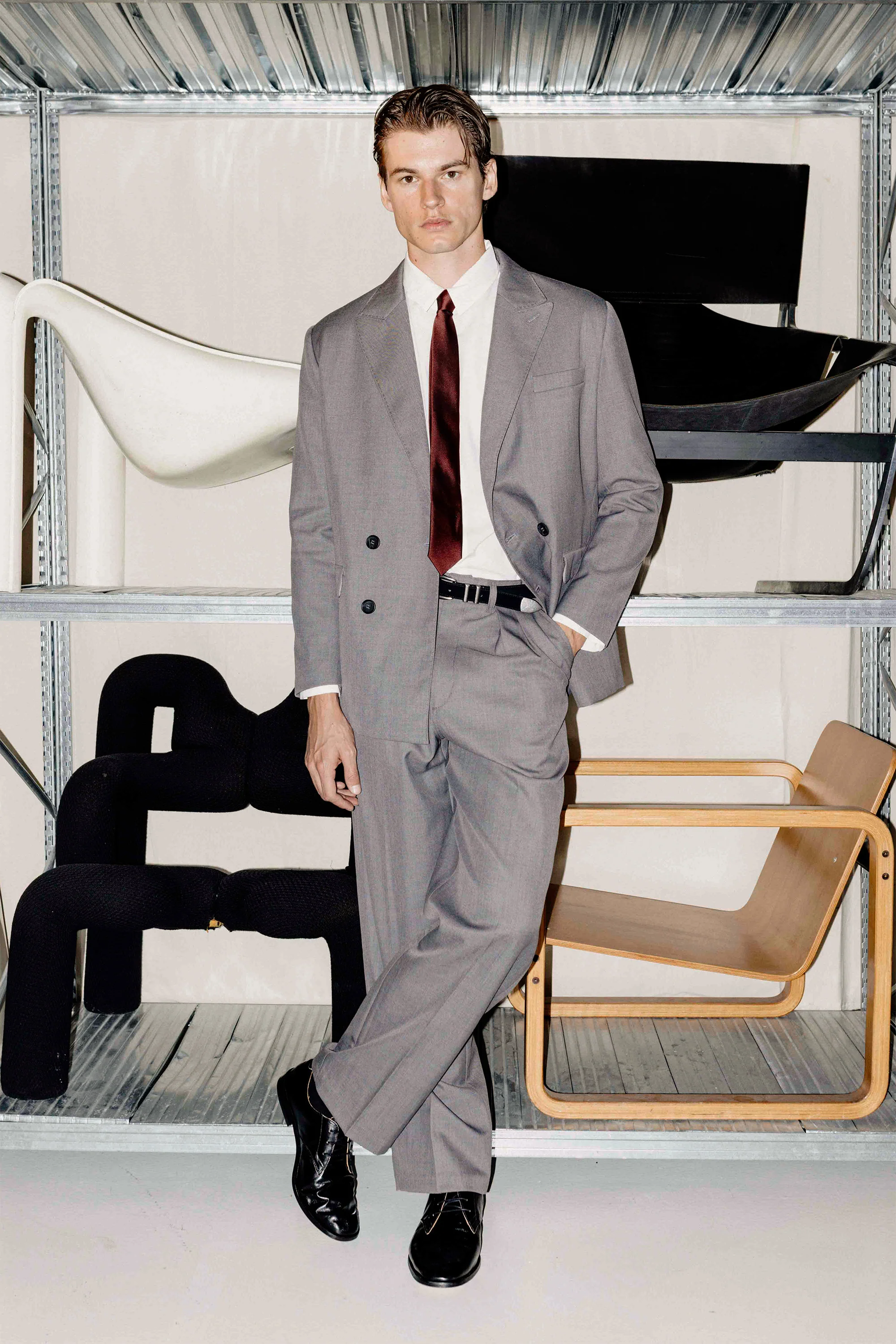 Full Relaxed Suit | Grey - Image 6