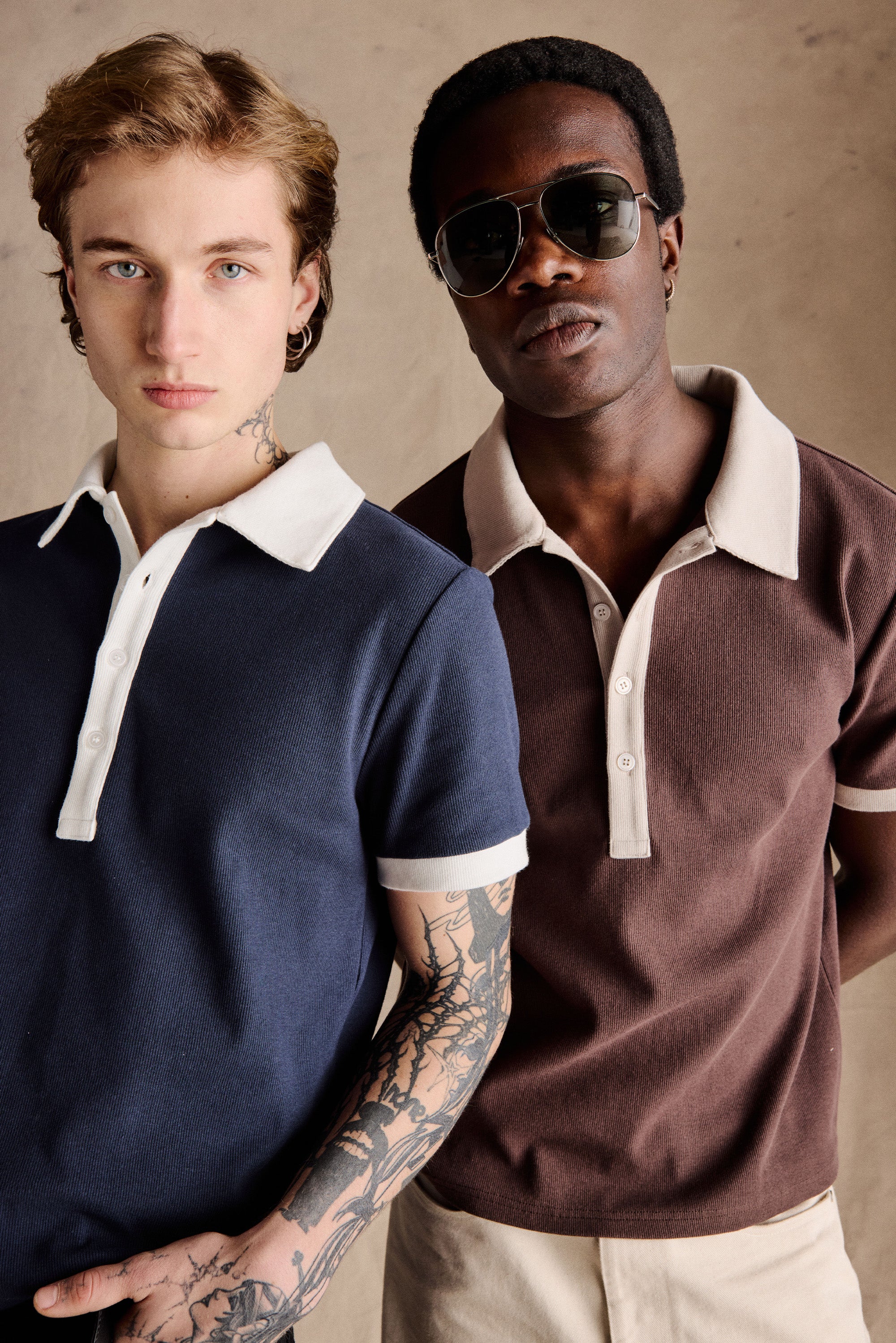 Johan Trimmed Polo | Brown - Image 6