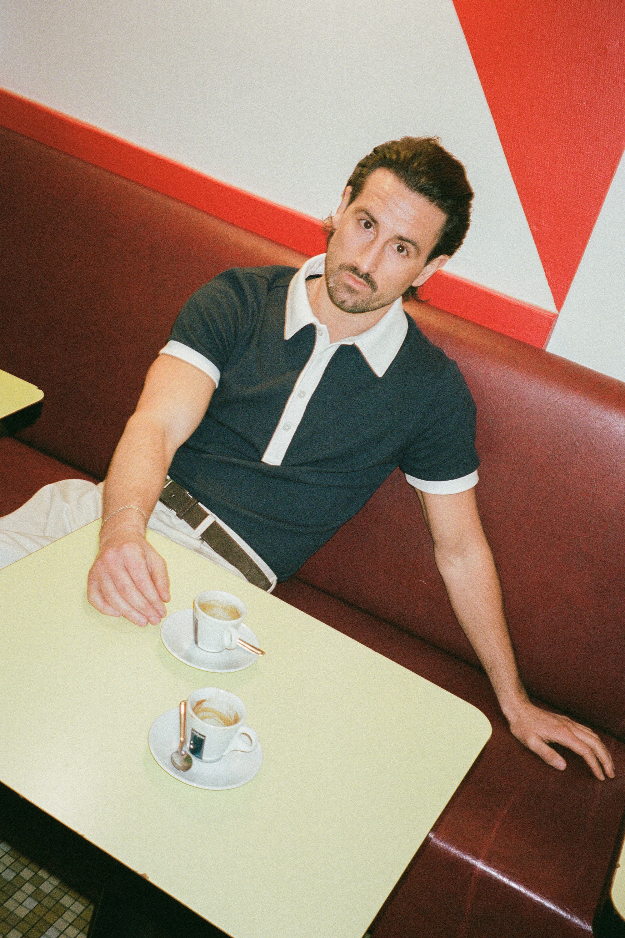 Johan Trimmed Polo | Navy - Image 7